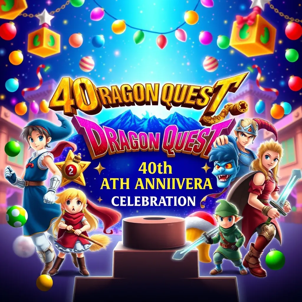 Dragon Quest Team Plans Big 40th Anniversary Update : LevelUpTalk