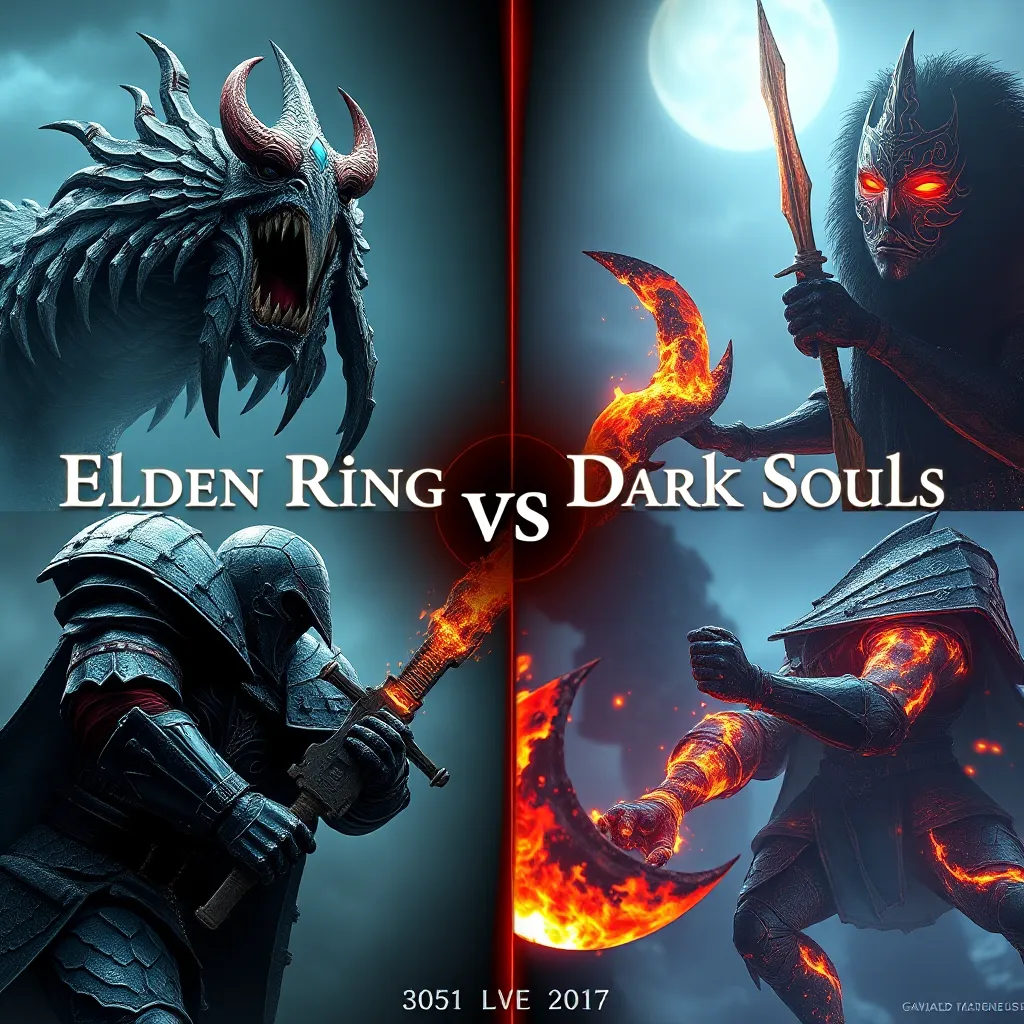 Elden Ring vs Dark Souls: Which Is the Tougher Challenge? : LevelUpTalk