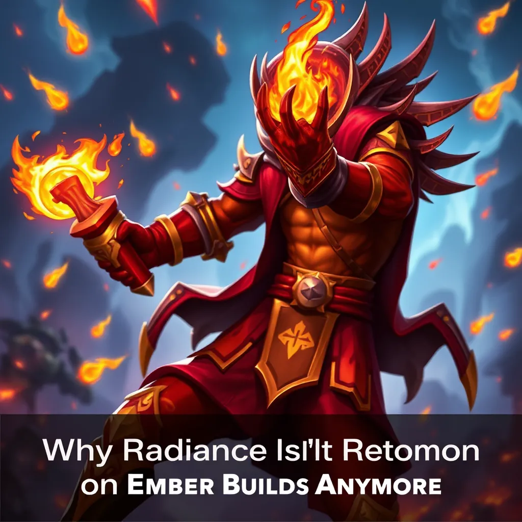 Ember40 Why Radiance Isn't Common on Ember Builds Anymore : LevelUpTalk