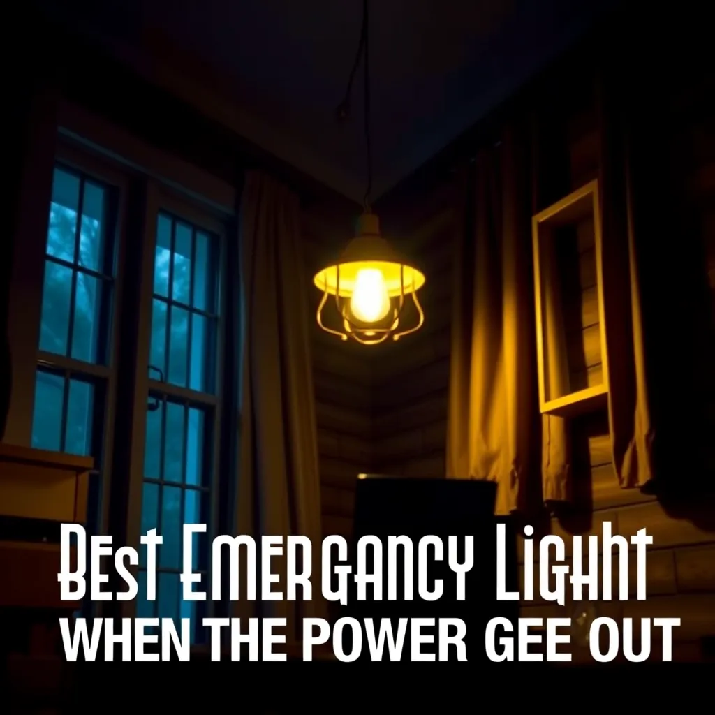 Best Emergency Light For Power Outage