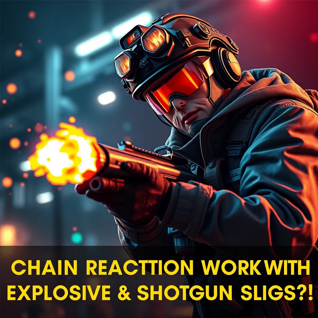 Does Chain Reaction Work with Explosive Shotgun Slugs? : LevelUpTalk