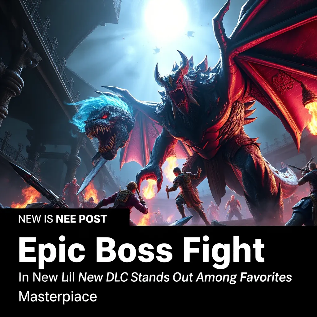 Epic Boss Fight in New DLC Stands Out Among Favorites : LevelUpTalk