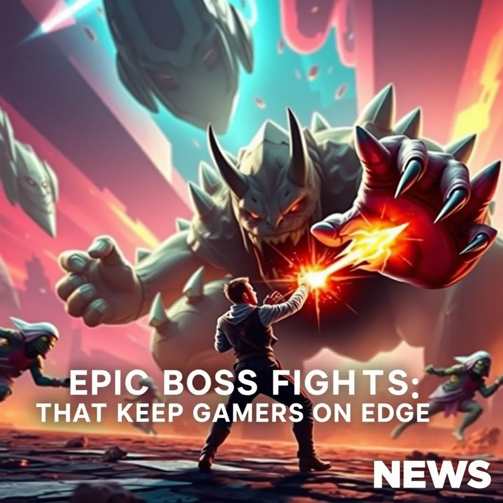 Epic Boss Fights That Keep Gamers on Edge : LevelUpTalk