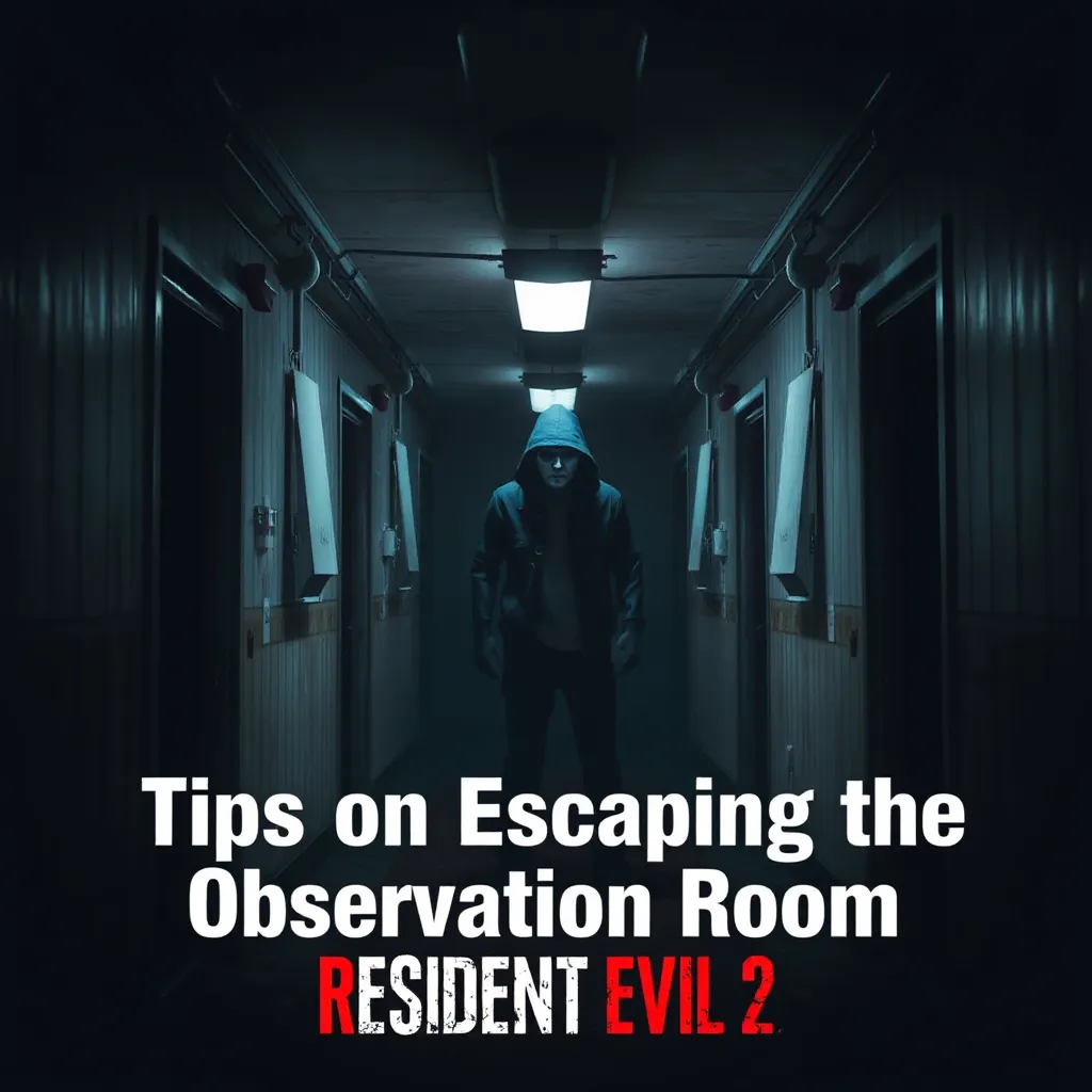 Tips on Escaping the Observation Room in Resident Evil 2 : LevelUpTalk