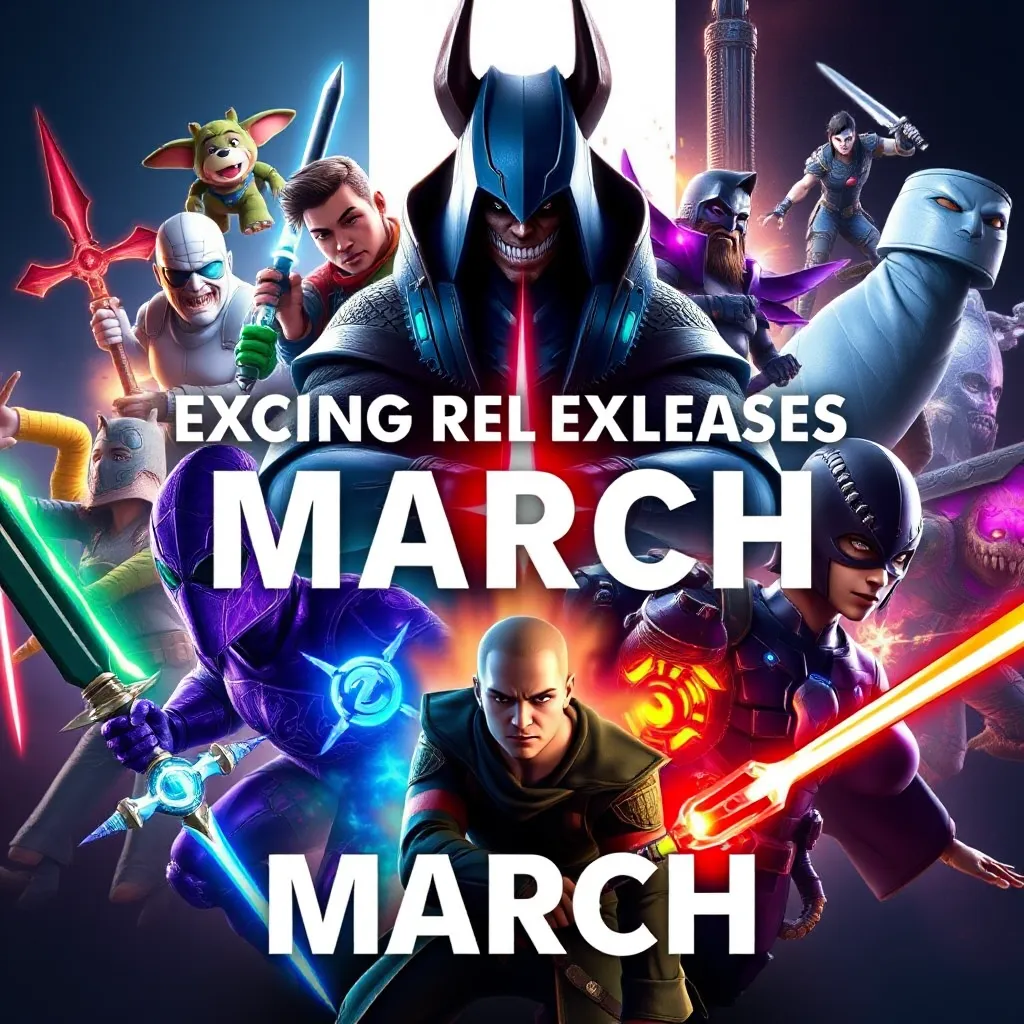Exciting Game Releases Coming This March : LevelUpTalk