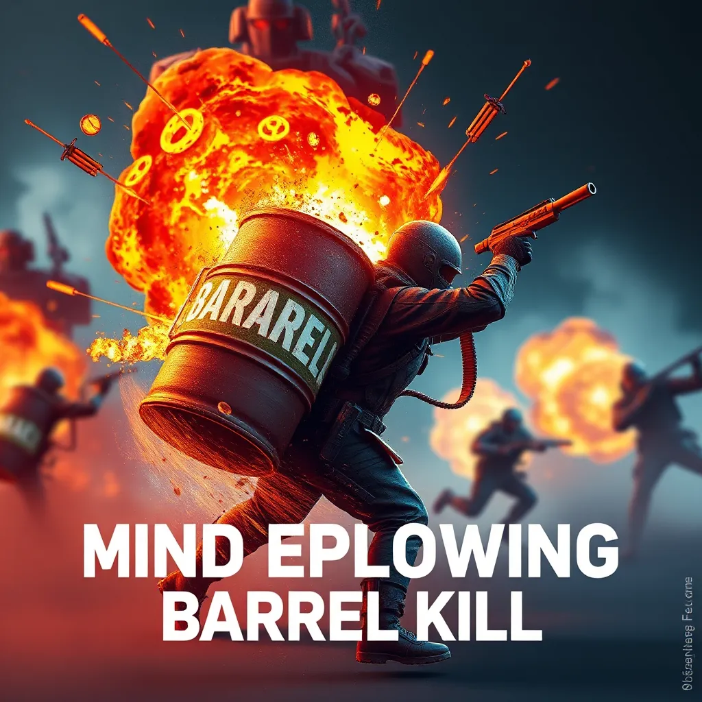 Mind-Blowing Combat Tactics: The Exploding Barrel Kill : LevelUpTalk
