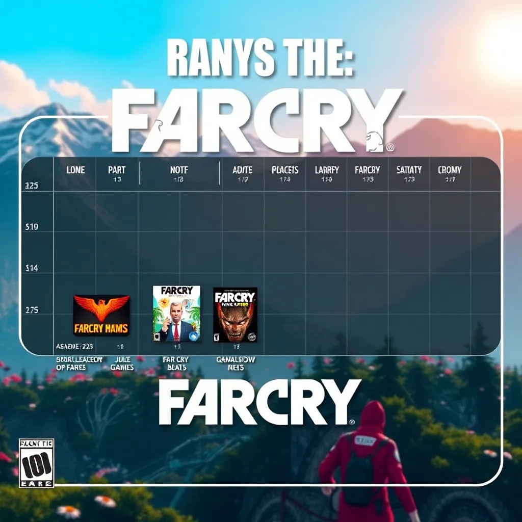 Ranking the Far Cry Games Personal Ratings Breakdown LevelUpTalk