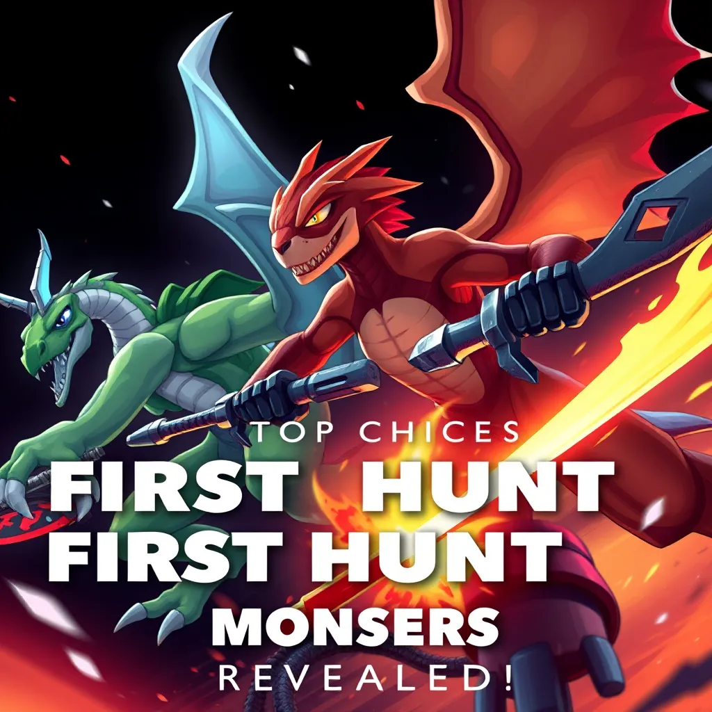 First Hunt Top Choices for Favorite First Hunt Monsters Revealed! : LevelUpTalk