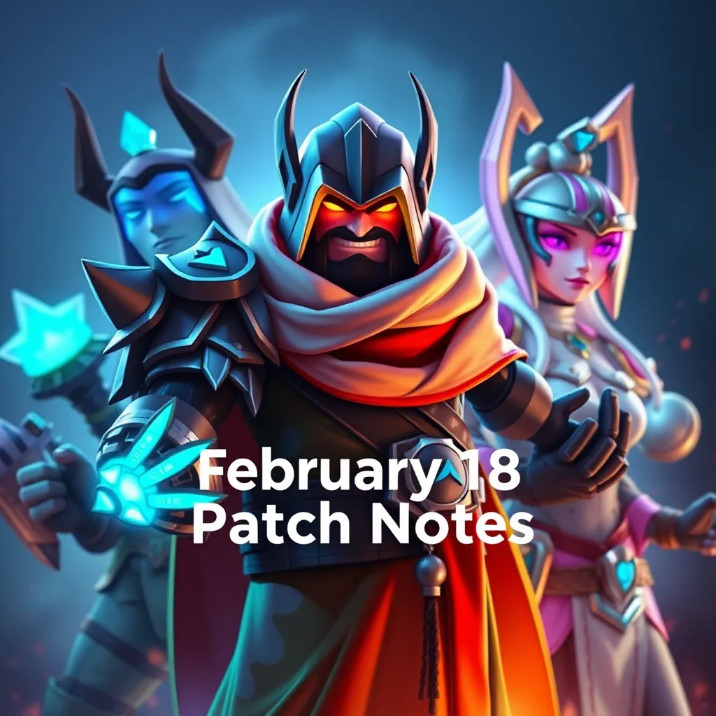 February 18 Patch Notes: Key Bug Fixes and Updates : LevelUpTalk