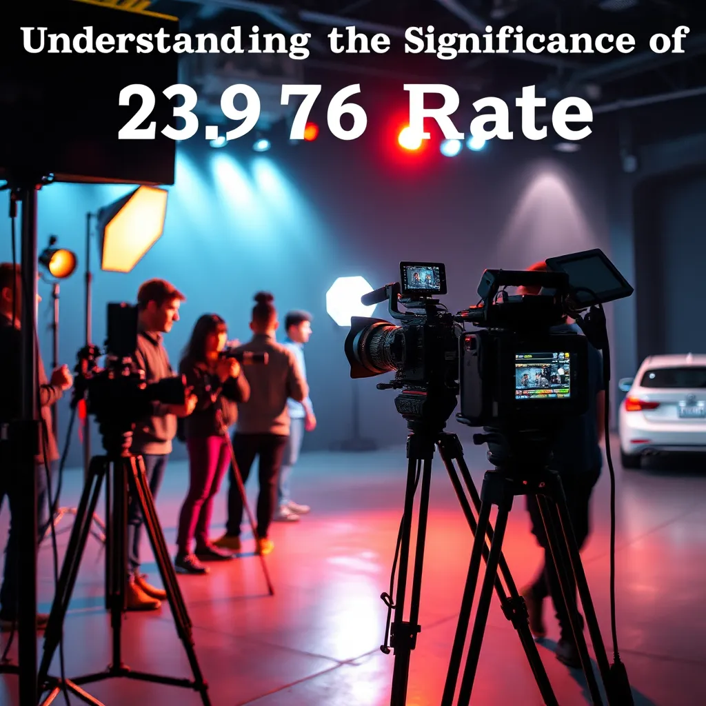 Understanding the Significance of 23.976 Frame Rate : LevelUpTalk