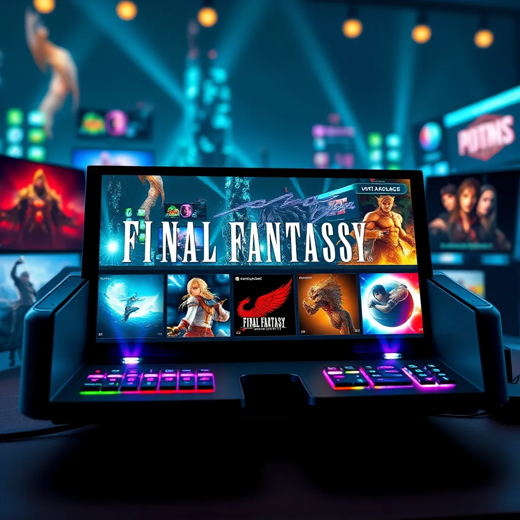 Recommendations for the Best Final Fantasy on Steam Deck : LevelUpTalk