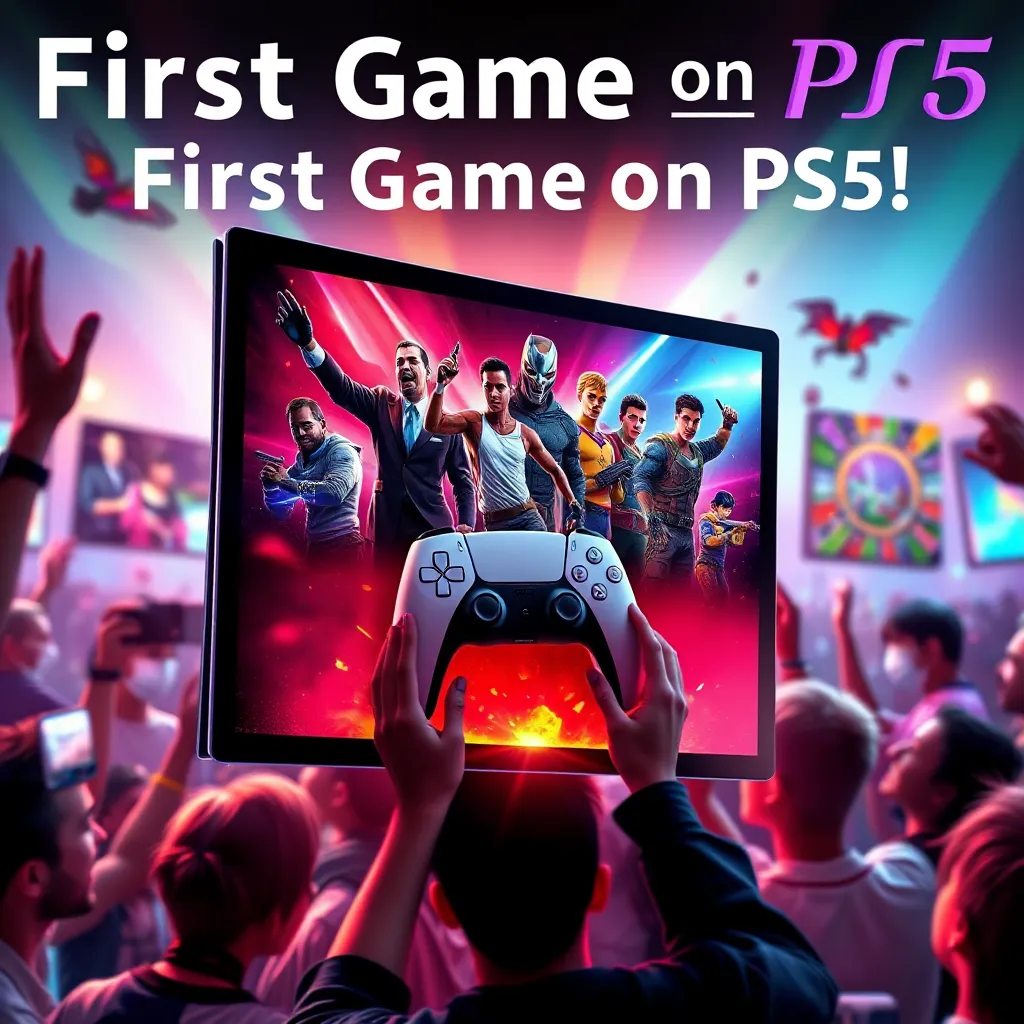 What Game Was Your First on PS5? Share Your Experience! : LevelUpTalk