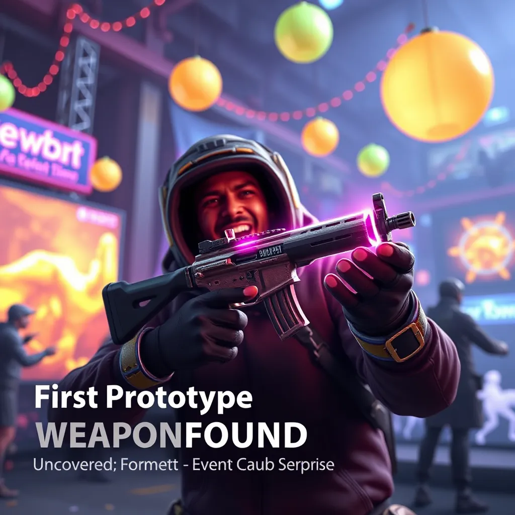 First Prototype Weapon Uncovered: Event Cache Surprise! : LevelUpTalk