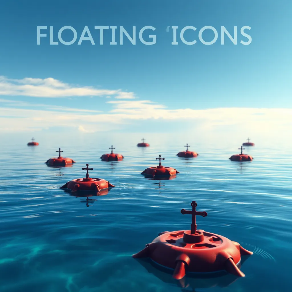 Floating Icons in the North Sea: What Are They? : LevelUpTalk