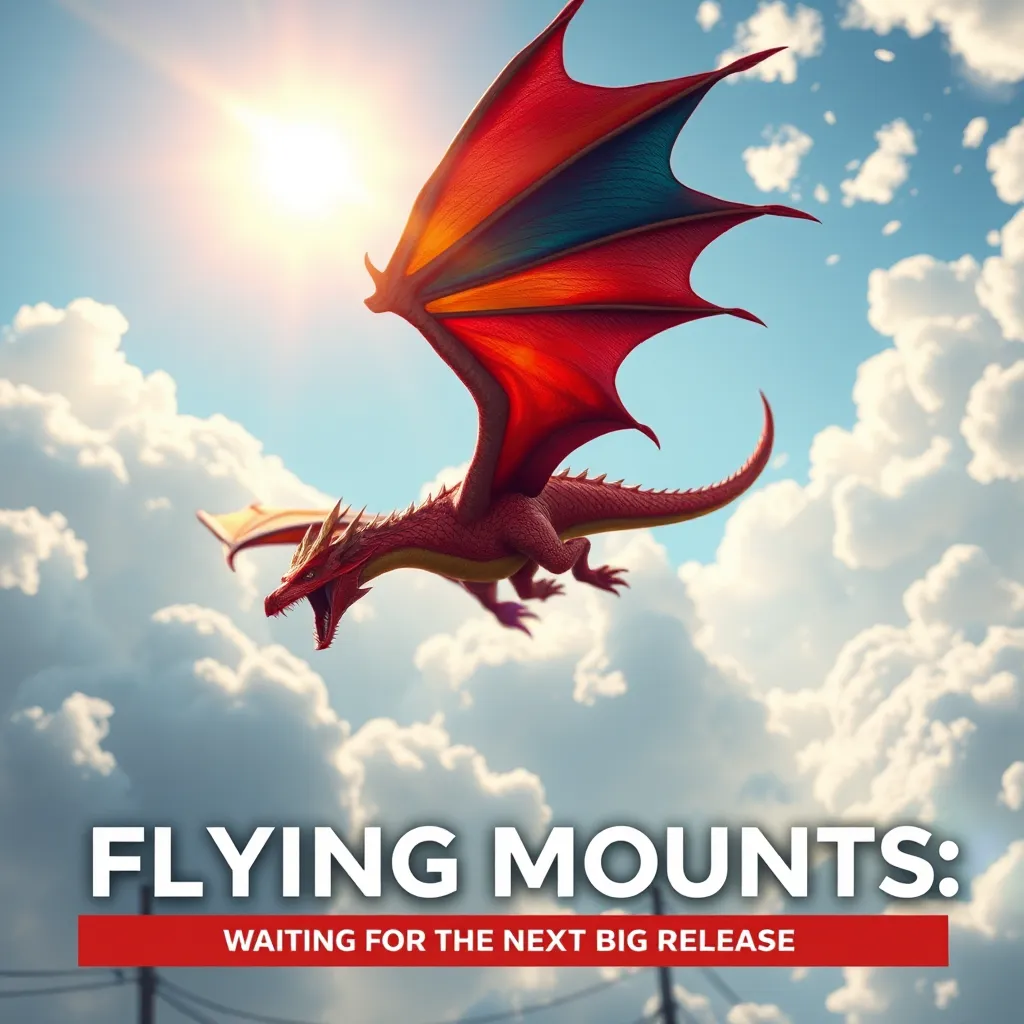 Flying Mounts Update: Waiting for the Next Big Release : LevelUpTalk