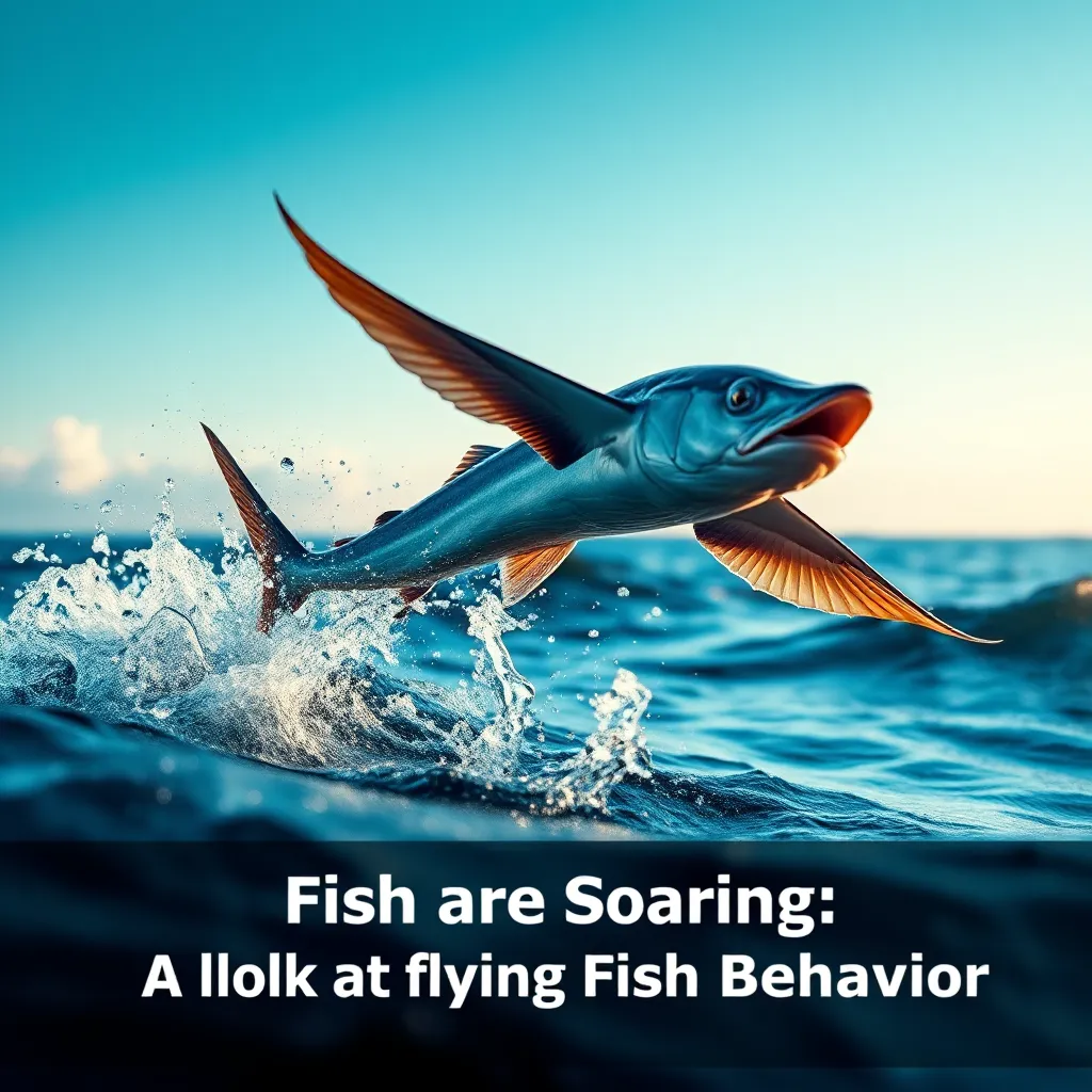 Handling Fish Flight Fish are Soaring: A Look at Flying Fish Behavior : LevelUpTalk