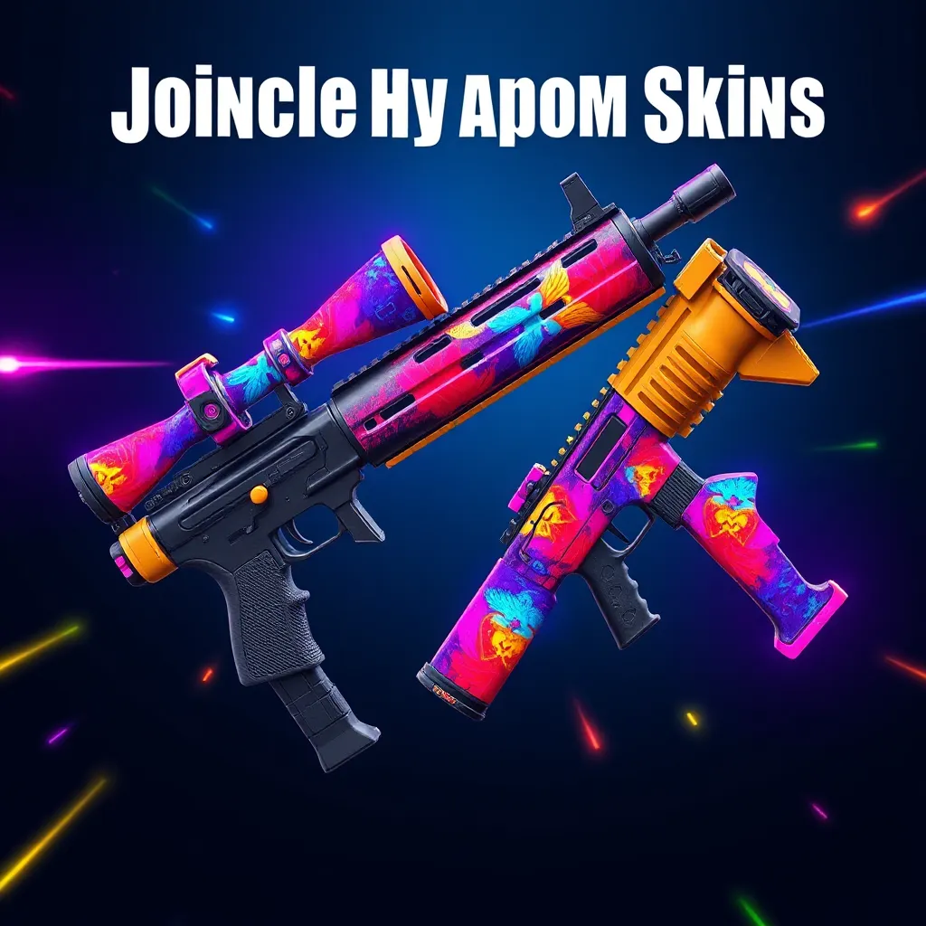 Creator Shares Unique Fortnite Weapon Skins for Feedback LevelUpTalk