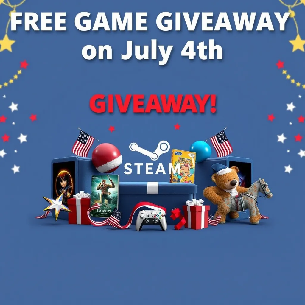 Celebrate July 4th with Free Game Giveaways on Steam : LevelUpTalk