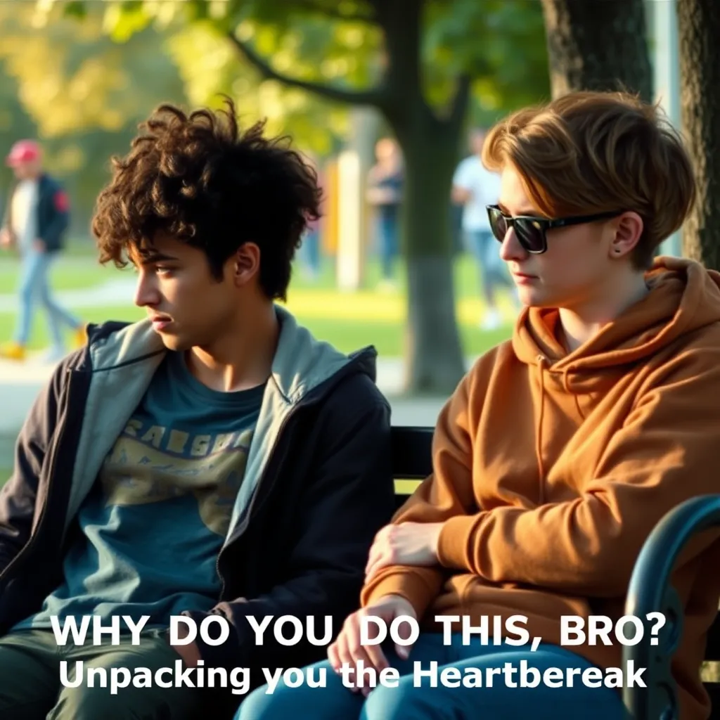 Why Do You Do This, Bro? Unpacking the Heartbreak : LevelUpTalk