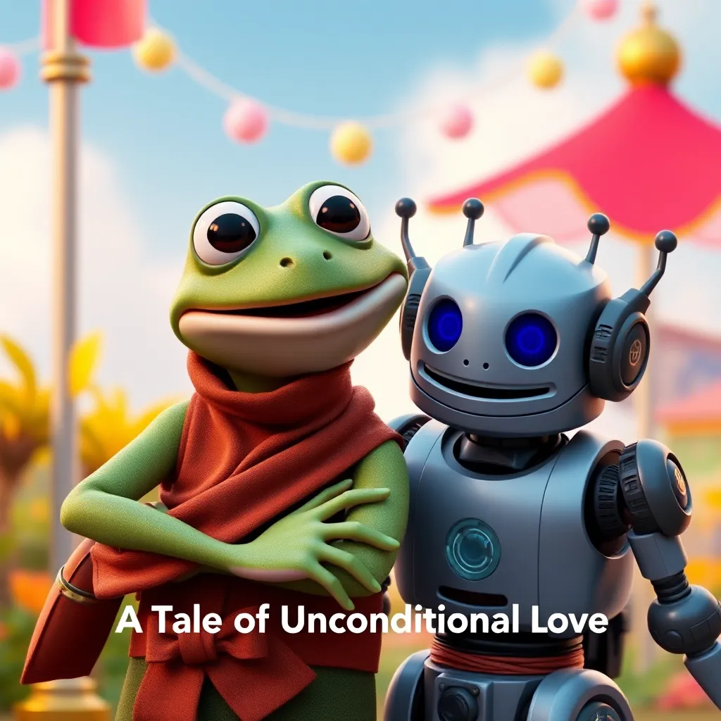 Frog Boi and Robomonk: A Tale of Unconditional Love : LevelUpTalk