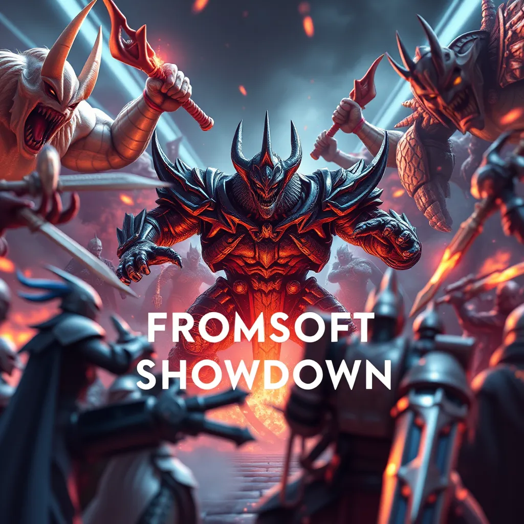 Top 10 Fromsoft Bosses: The Ultimate Showdown : LevelUpTalk
