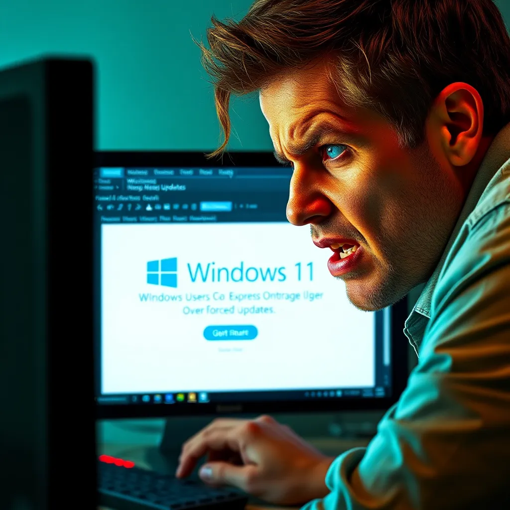 Windows 11 Users Express Outrage Over Forced Updates : LevelUpTalk
