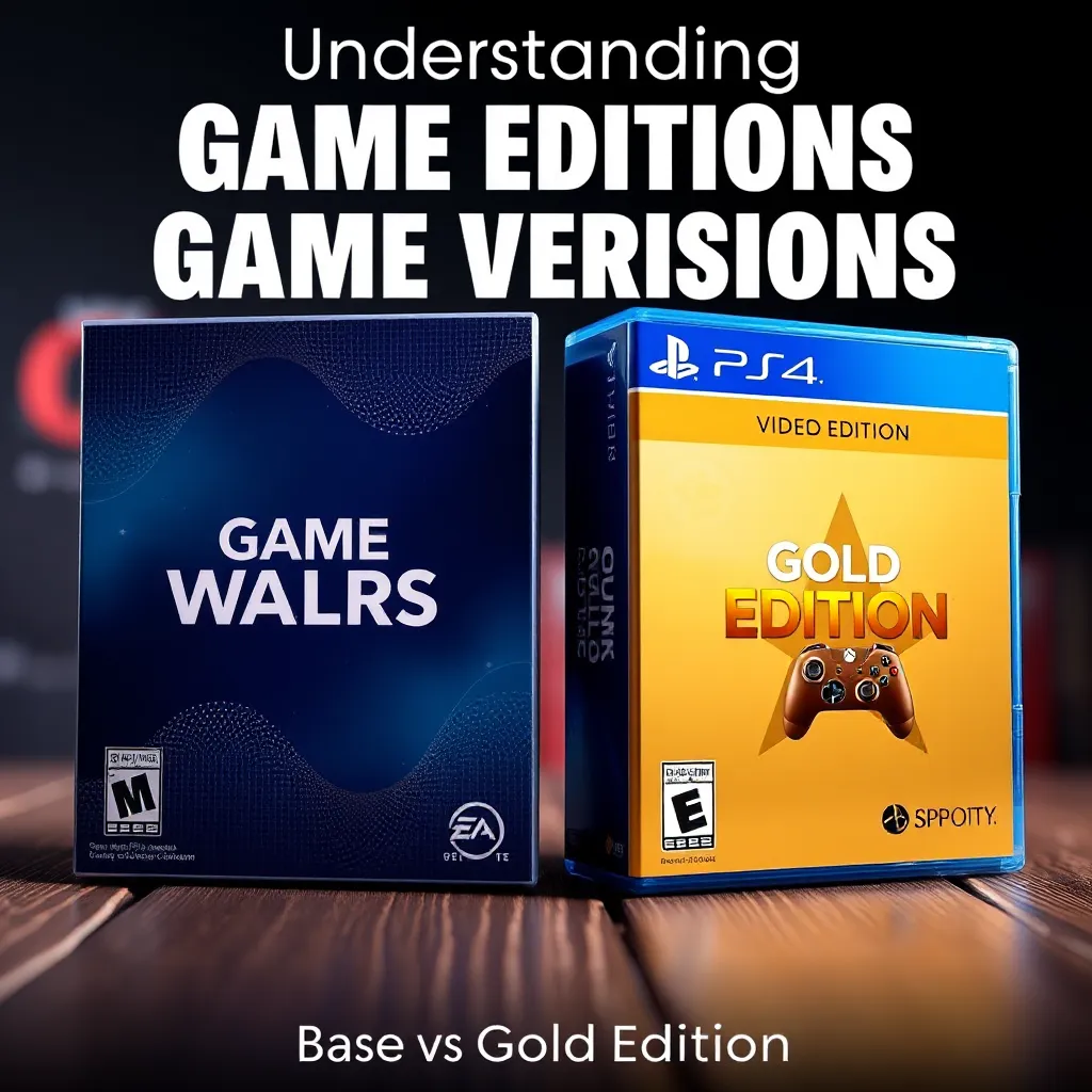 Understanding Game Versions: Base vs Gold Edition Differences : LevelUpTalk