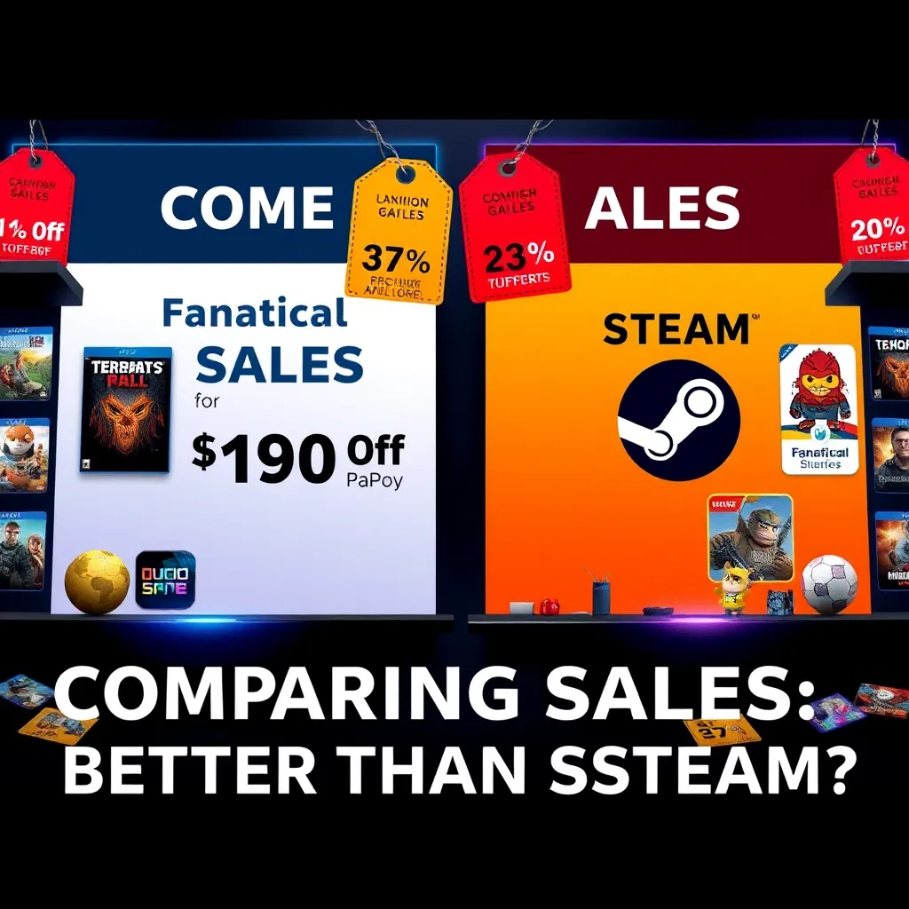 Comparing Sales: Is Fanatical Better Than Steam? : LevelUpTalk