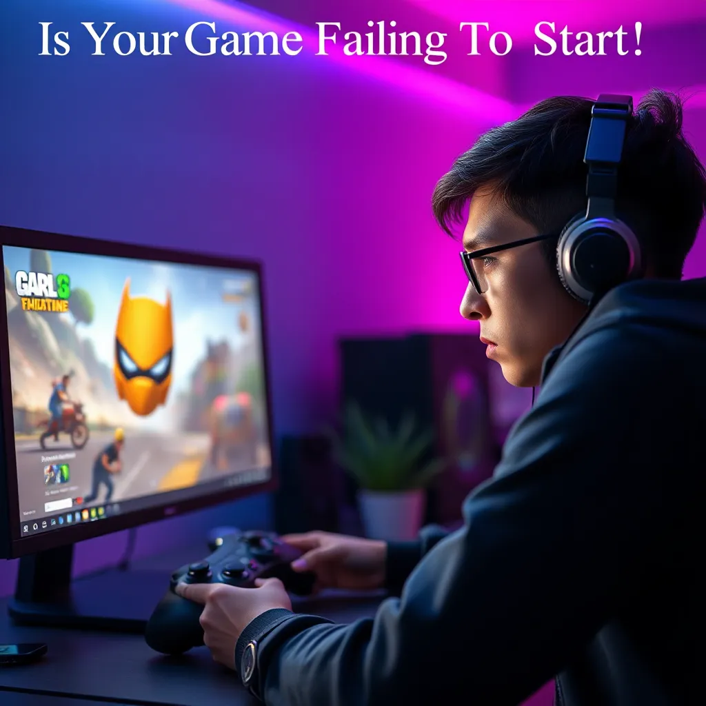 Is Your Game Failing to Start? Solutions Inside! LevelUpTalk