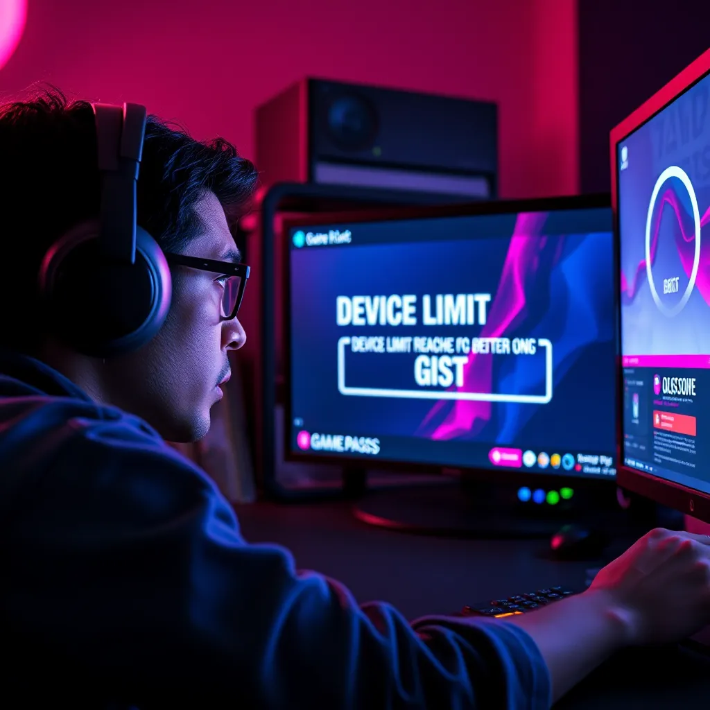 Device Limit Reached on Game Pass PC Issues Explained : LevelUpTalk