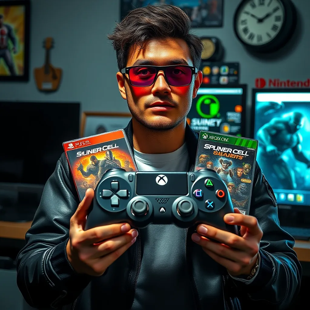 Collector Completes Splinter Cell Collection on Nintendo : LevelUpTalk