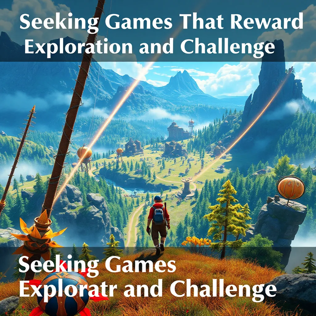 Seeking Games That Reward Exploration and Challenge : LevelUpTalk