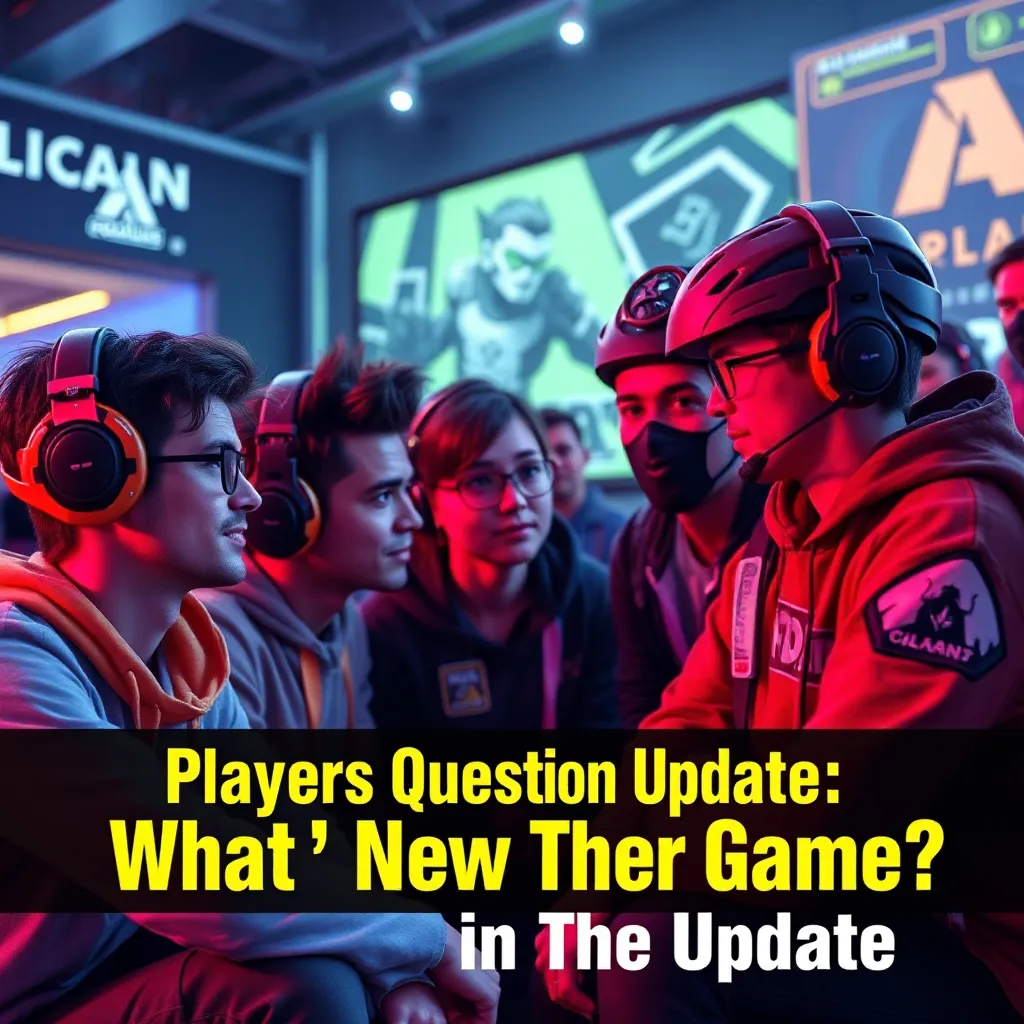 Players Question Update: What’s New in the Game? : LevelUpTalk