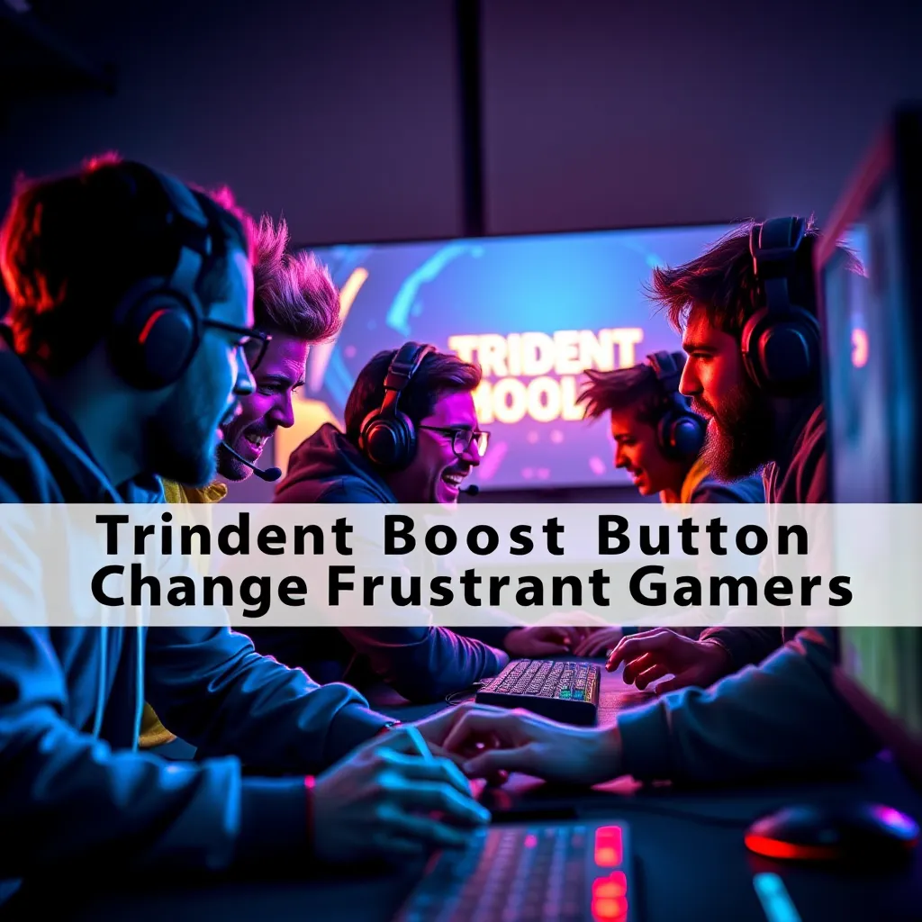 Trident Boost Button Change Frustrates Gamers : LevelUpTalk