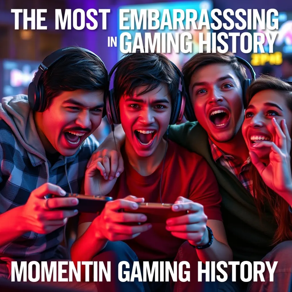 The Most Embarrassing Moments in Gaming History : LevelUpTalk