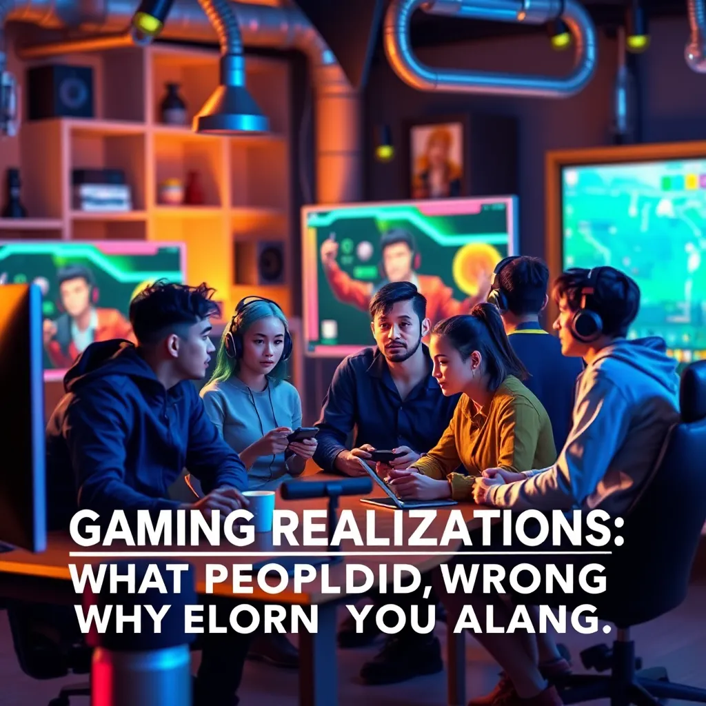 Gaming Realizations: What People Did Wrong All Along : LevelUpTalk