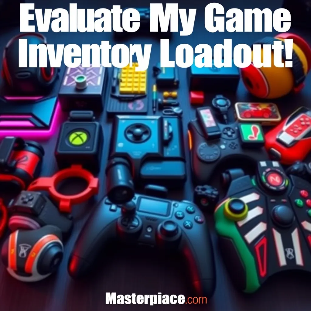 Evaluate My Game Inventory Loadout Today! : LevelUpTalk