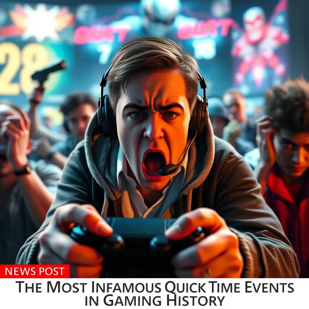 The Most Infamous Quick Time Events in Gaming History : LevelUpTalk