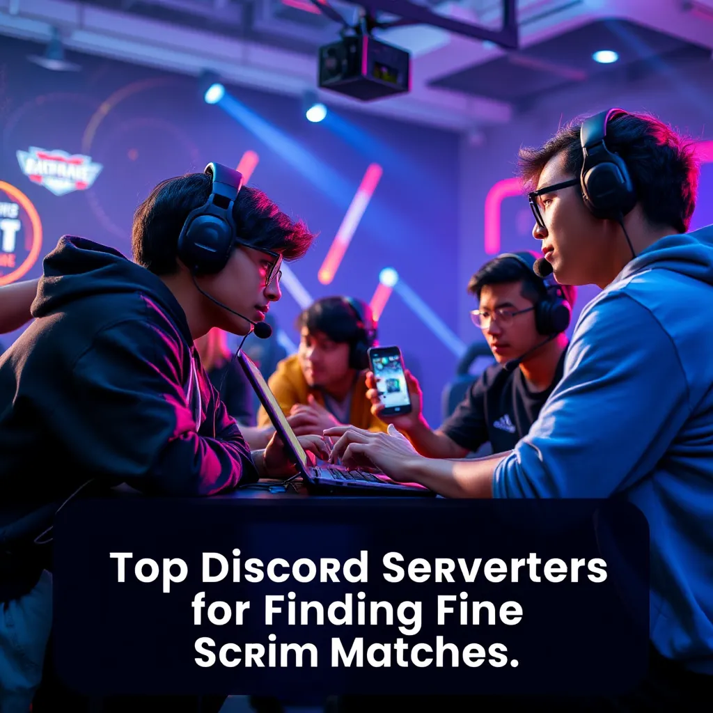 Picture of Top Discord Servers for Finding Scrim Matches : LevelUpTalk