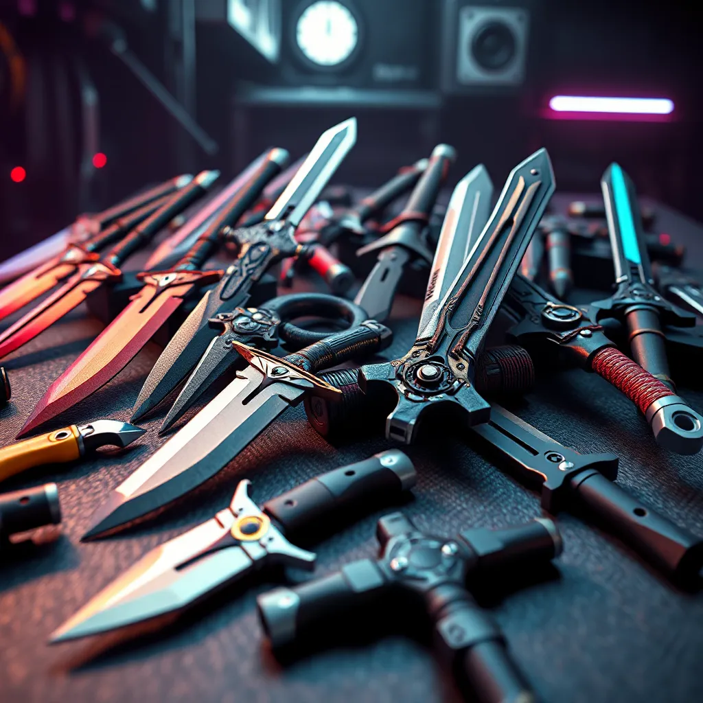 Explore Fun Blade and Handle Combinations in Gaming : LevelUpTalk