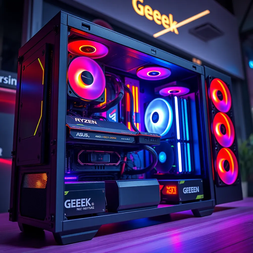 Build Your Dream PC with the Geeek Rhino Rail Gun : LevelUpTalk