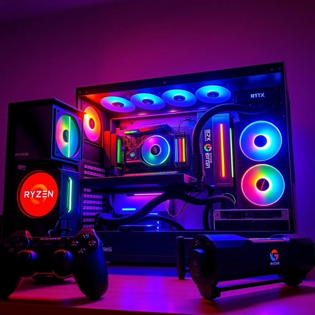Top-Notch Gaming Rig: Ryzen 9 and RTX 5090 Setup : LevelUpTalk