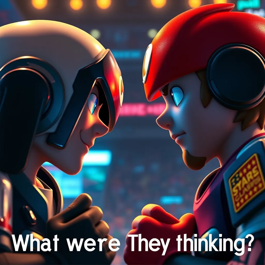 Iconic Rivals Cartoon Two Iconic Gaming Rivals Unite—What Were They Thinking? : LevelUpTalk
