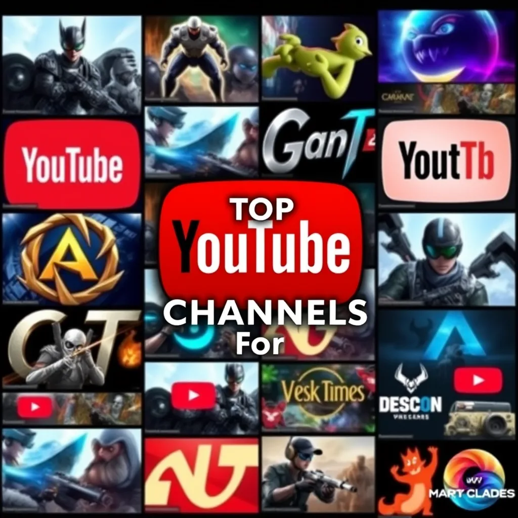 Top YouTube Channels for Game Tips and Tricks Guide : LevelUpTalk