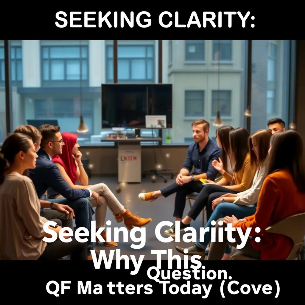 One Question Matters Seeking Clarity: Why This Question Matters Today : LevelUpTalk