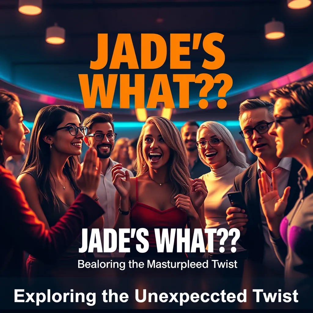 JADE’S WHAT?? Exploring the Unexpected Twist LevelUpTalk