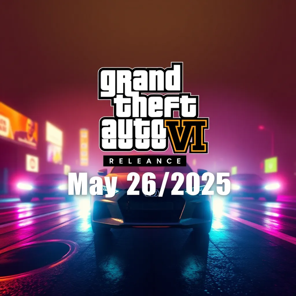 Grand Theft Auto VI Set For Release On May 26 2026 LevelUpTalk Gta6 Release