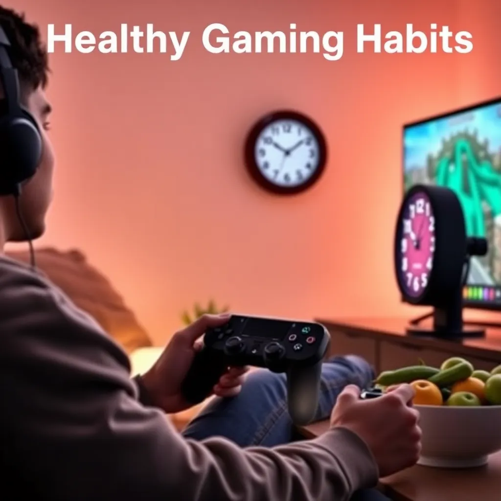Tips for Maintaining Healthy Gaming Habits : LevelUpTalk