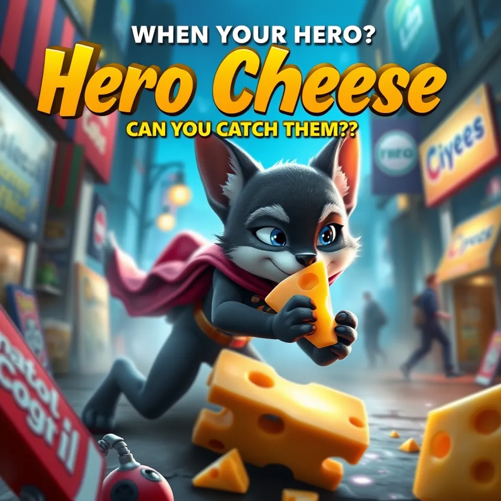 When Your Hero Steals Cheese: Can You Catch Them? : LevelUpTalk