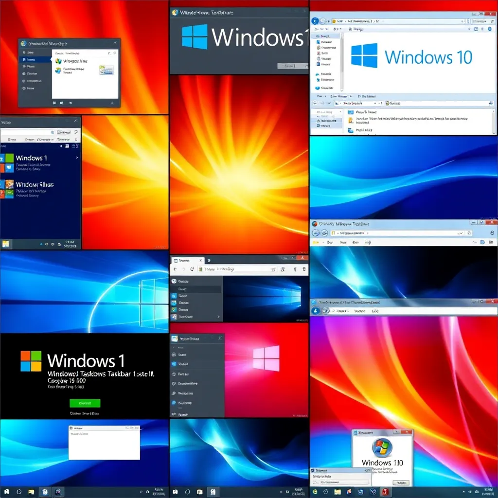 Taskbar Evolution Evolution of Windows Taskbars: A Historical Overview : LevelUpTalk